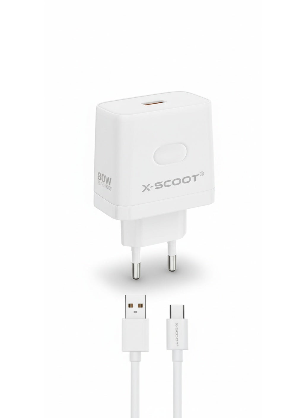 X-SCOOT X-SCOOT Gan Super Fast Wall Charger With type-c Cable 80W Z056CB5B82BD2A522D65EZ